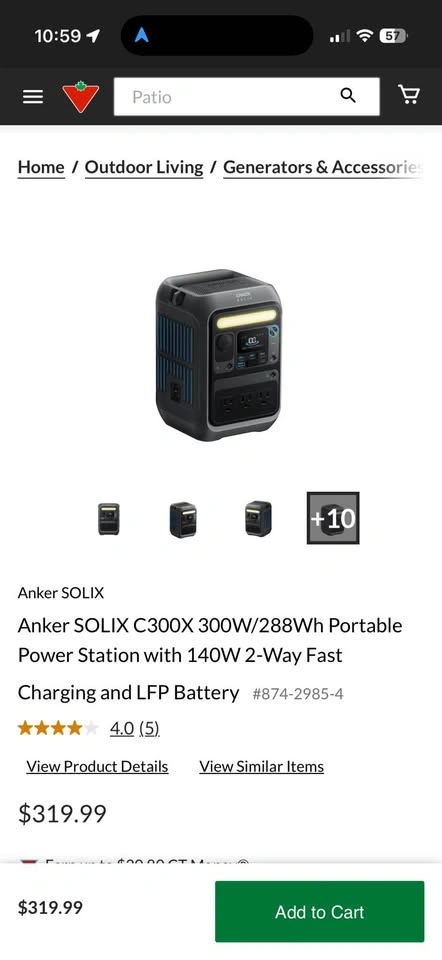 Anker SOLIX C300 Portable Power Station - photo 5
