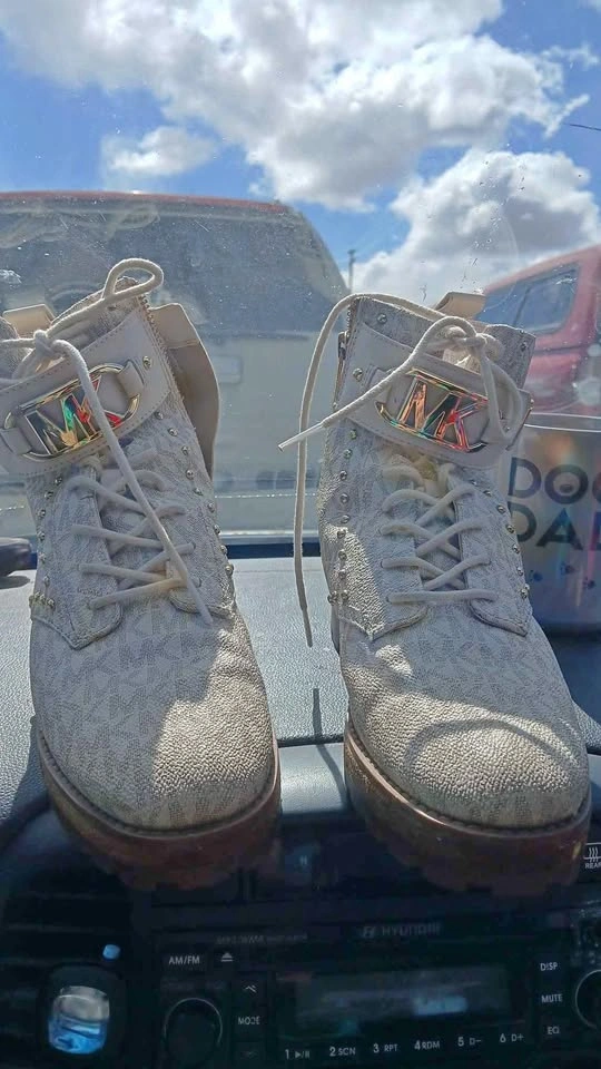 Michael Kors Lace Up Boots