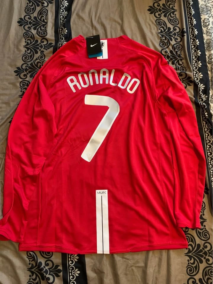 2007/08 Ronaldo Manchester United Jersey