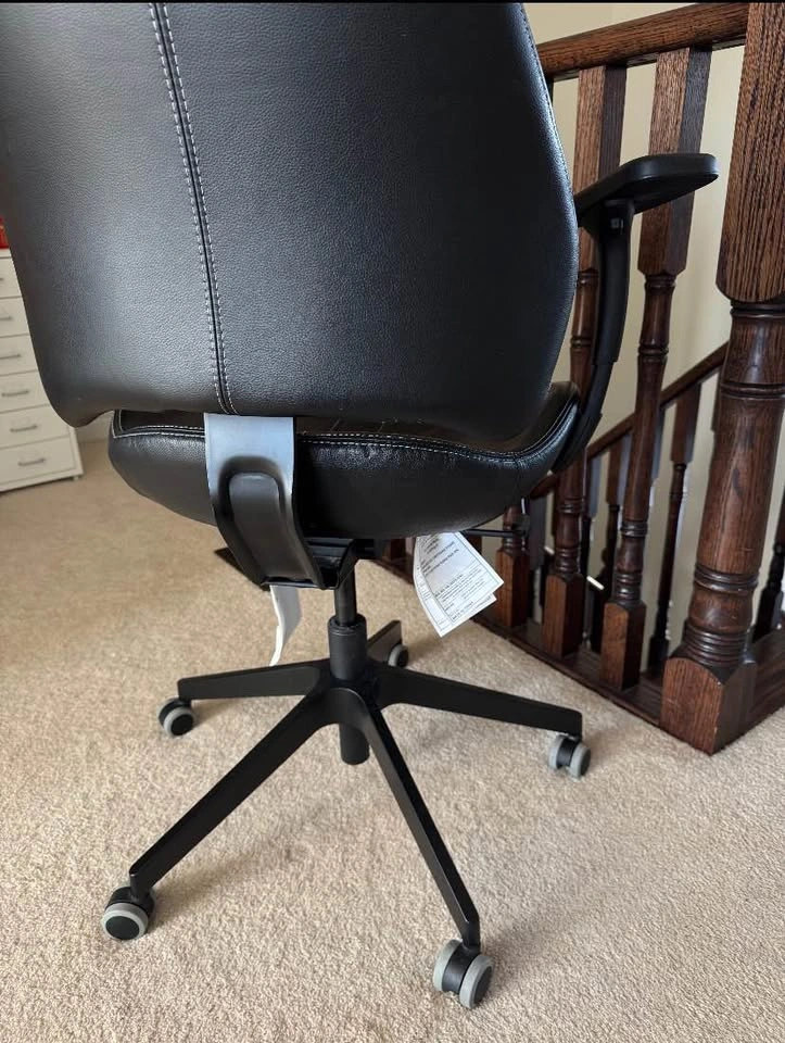 IKEA Gruppspel Office Chair - real leather - photo 4