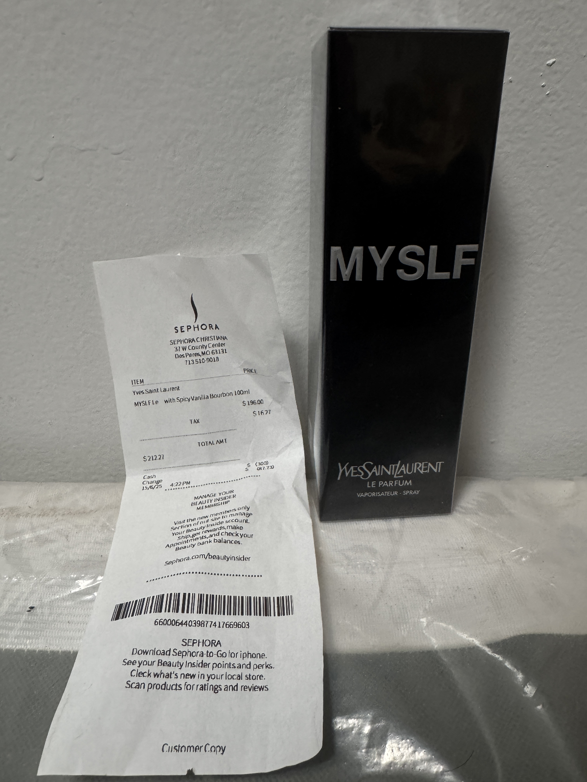 YSL Myself le Parfum Men Spray 3.3 oz (100ml) NEW SEALED
