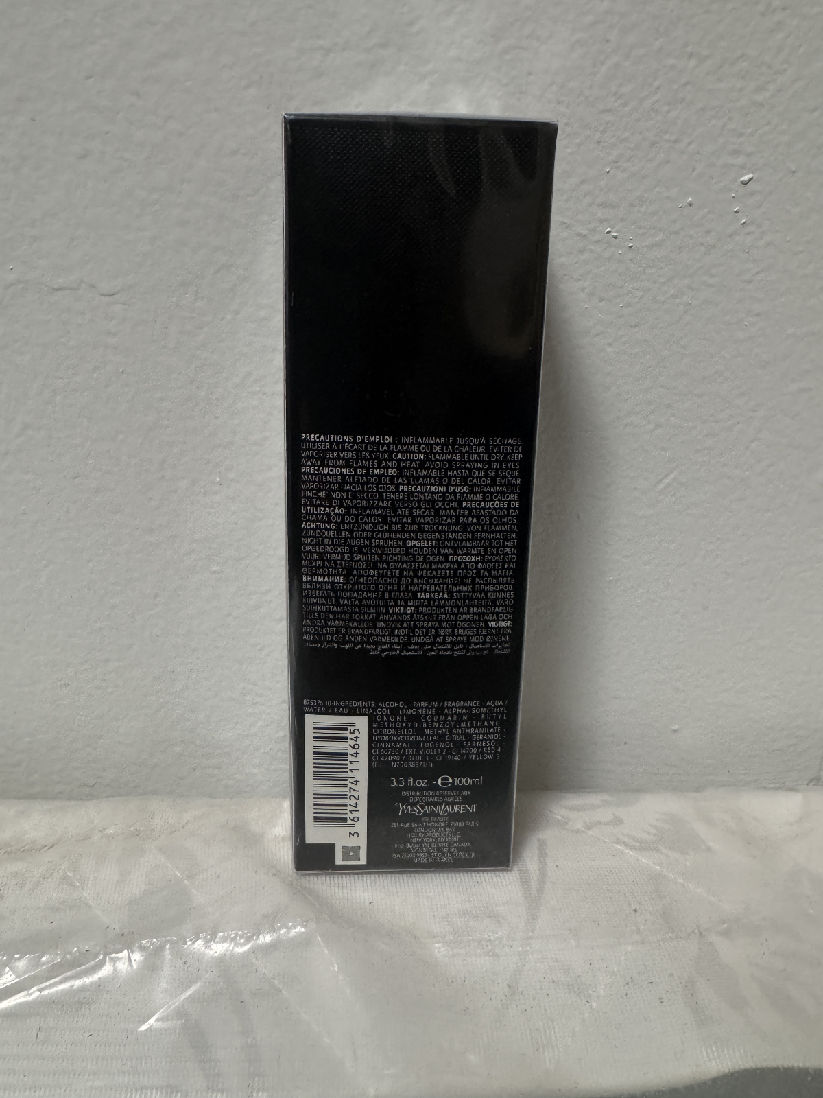 YSL Myself le Parfum Men Spray 3.3 oz (100ml) NEW SEALED - photo 3