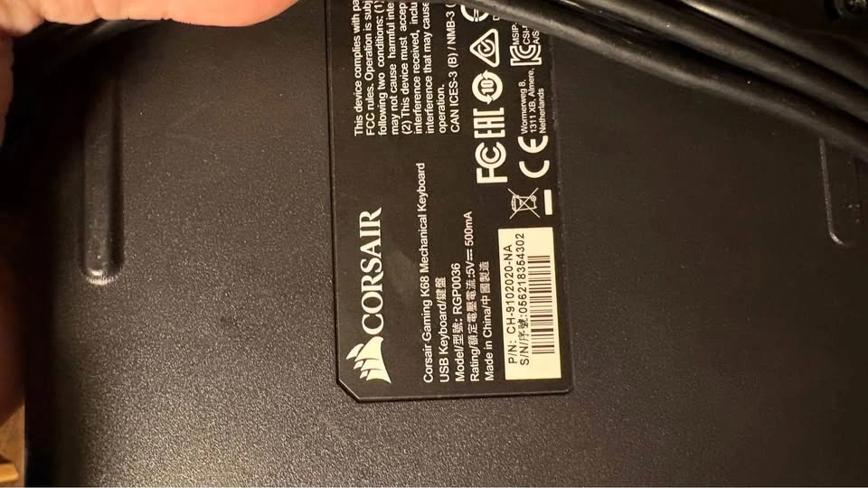 Corsair K68 Mechanical Keyboard - photo 2