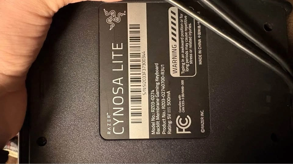 Razer Cynosa Lite Keyboard - photo 2