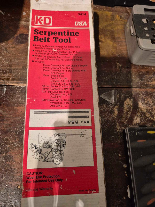 KD Serpentine Belt Tool