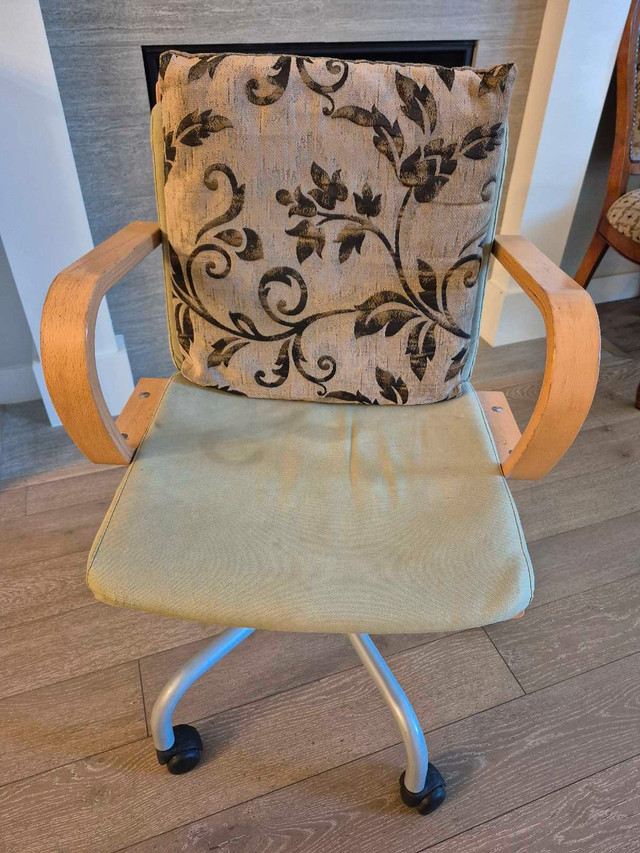 Floral Office Chair