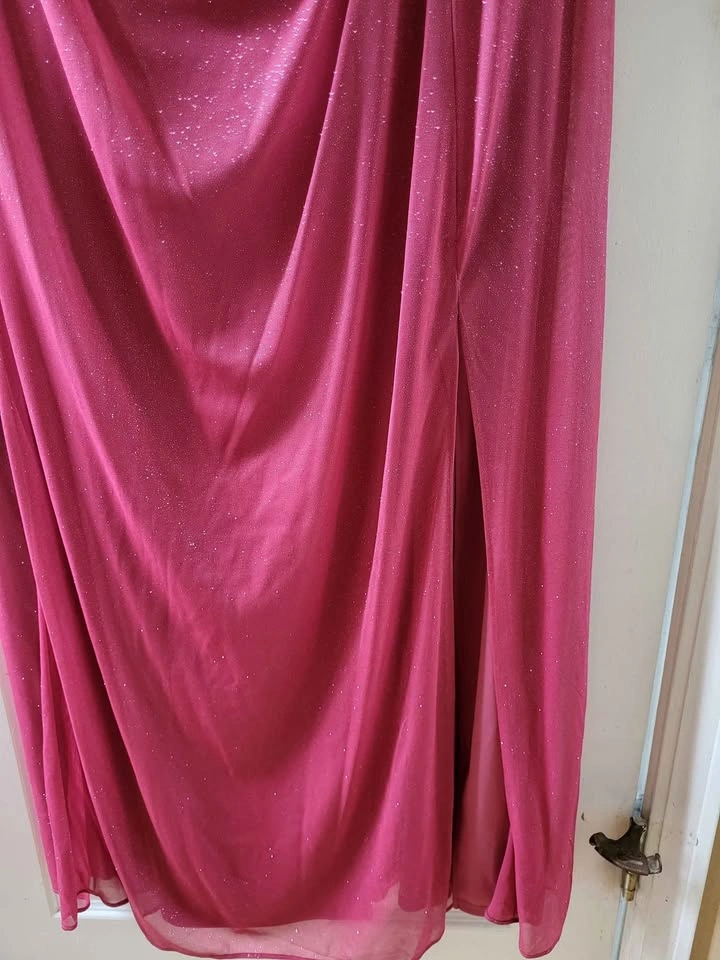Evening Gown Pink Dress Mother of the Bride/Groom Size 18W SLNY - photo 5