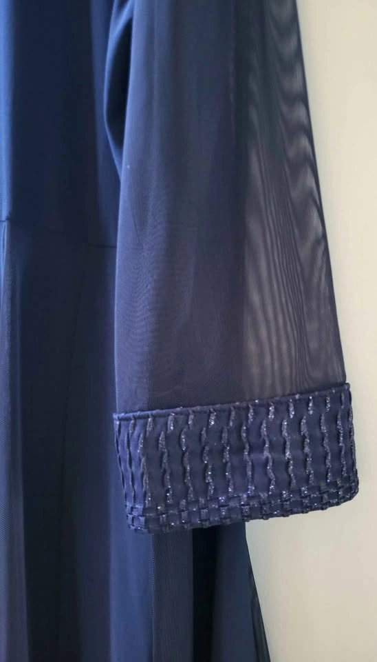 Women's 2-Piece Navy Dress & Jacket Set - Size 12 - photo 4