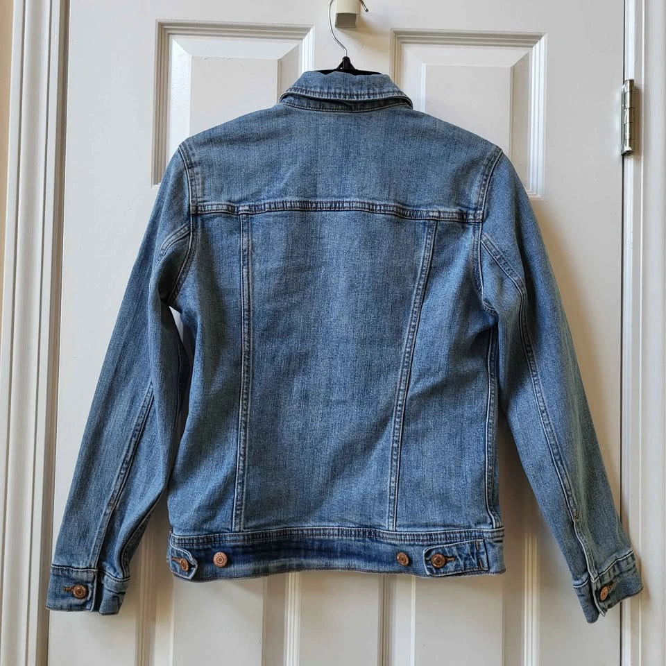 Old Navy Denim Jean Jacket Women's Size S Like New - photo 3