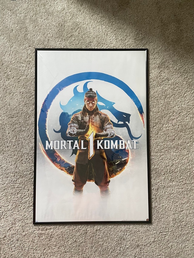 Mortal Kombat 1 Game Poster 22x34 inch
