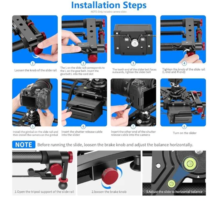 NEEWER Motorized Camera Slider - photo 2
