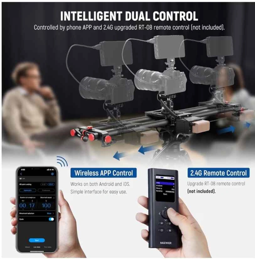 NEEWER Motorized Camera Slider - photo 4
