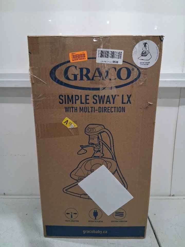GRACO SIMPLE SWAY LX SWING MULTI-DIRECTIONAL SEAT - HUTTON/GREY - photo 3