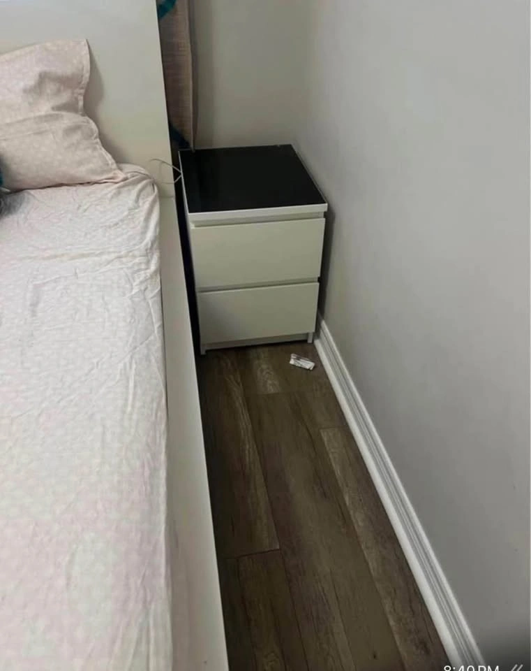 IKEA Queen Bed and Nightstands - photo 4