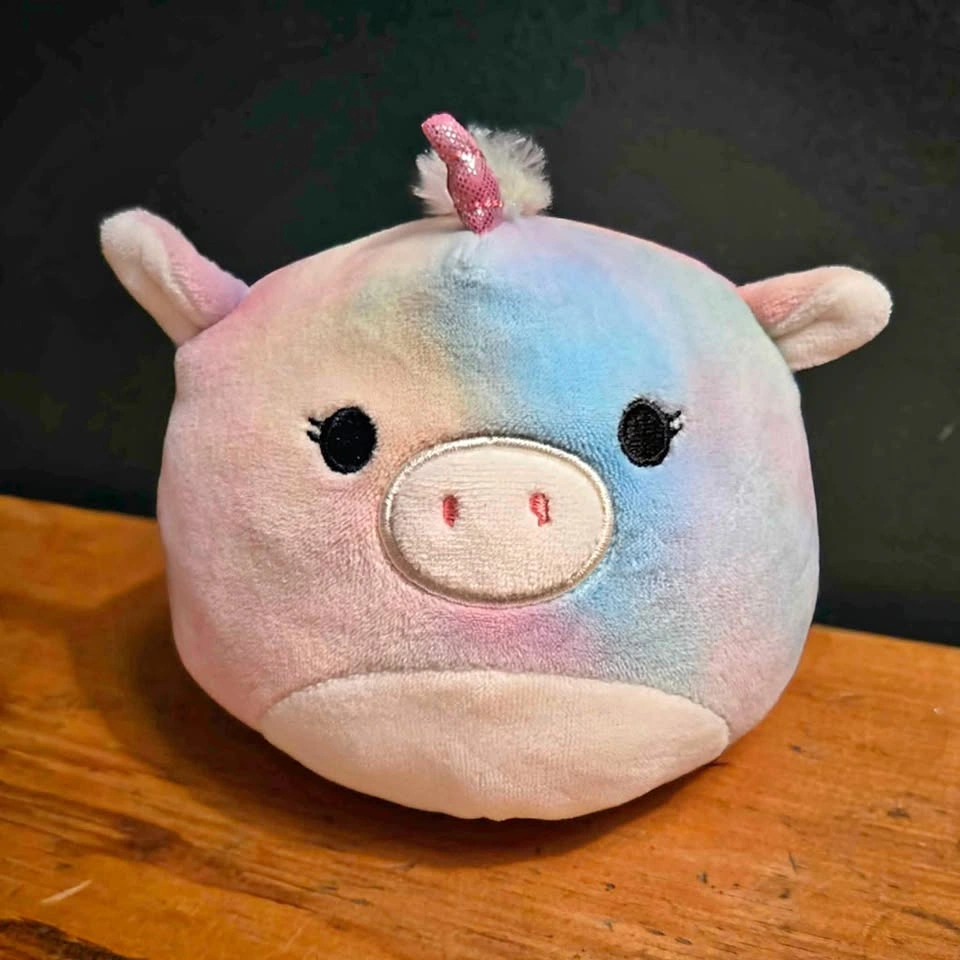 Squishmallows 5" Flip A Mallow Devin Dragon to Esmeralda Unicorn