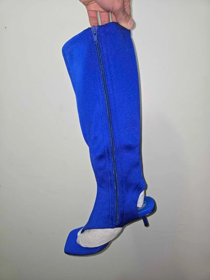BRAND NEW- RARE Cobalt Blue Heels - B2 Lakewood retail $295 - photo 2