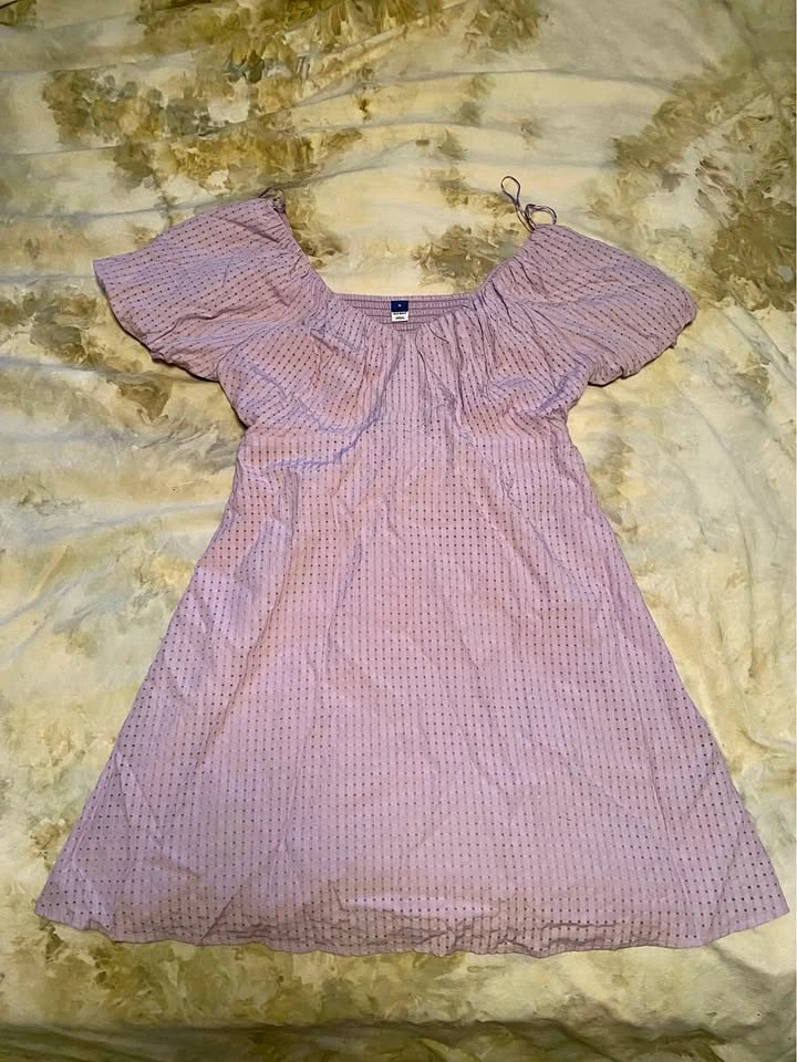 Purple Spring Dress - Old Navy