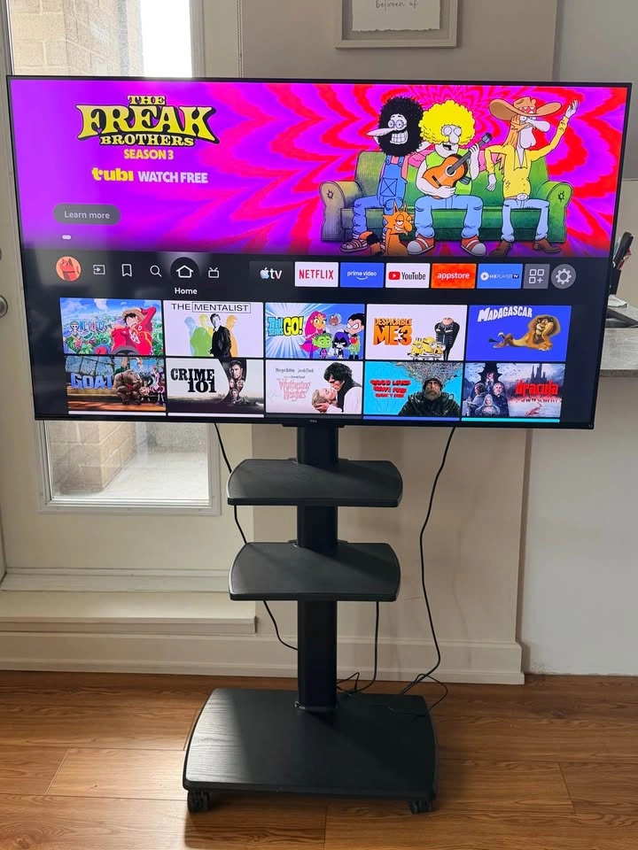 55" TCL Smart TV (Fire TV) with Rolling Stand