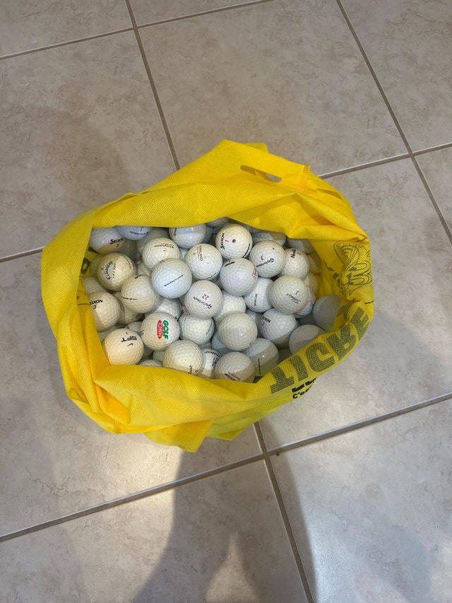 Golf balls 1 for .40cents