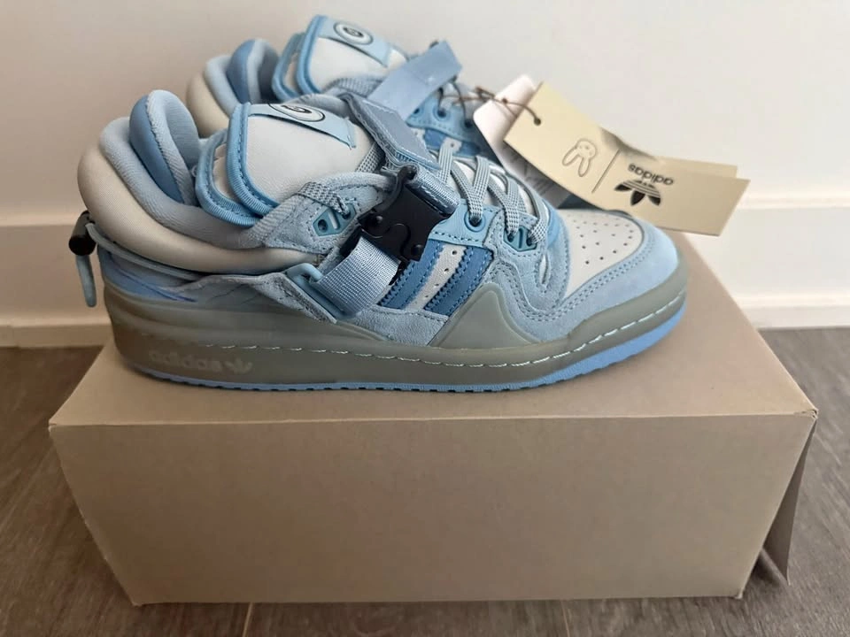 Adidas Forum Buckle Low Bad Bunny Blue Tint (GS) 5.5Y