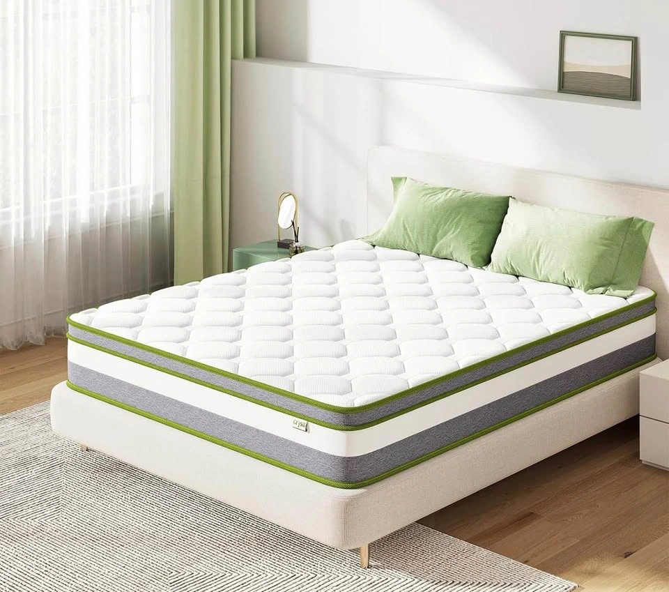 Queen Bed Frame + Mattress + Duvet Set - photo 2