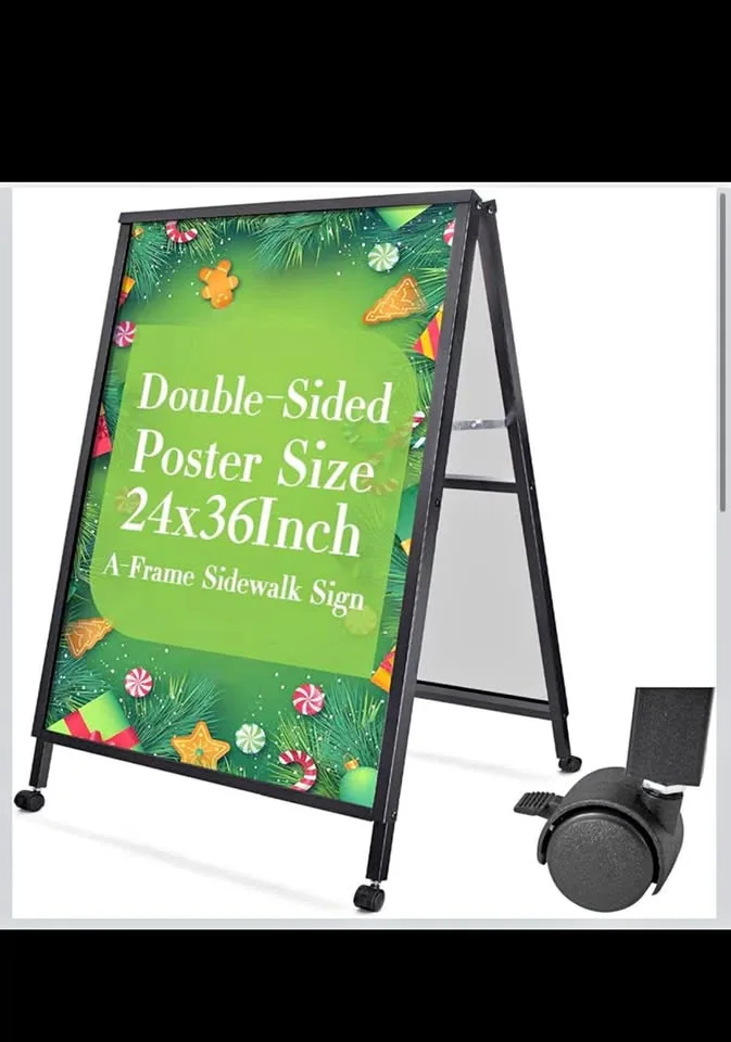 VAIIGO A-Frame Sidewalk Sign 24 x 36 Inch thumbnail