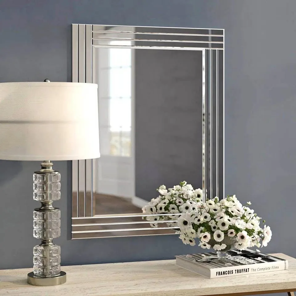 Mattie Glass Flat Mirror 24”x36” thumbnail