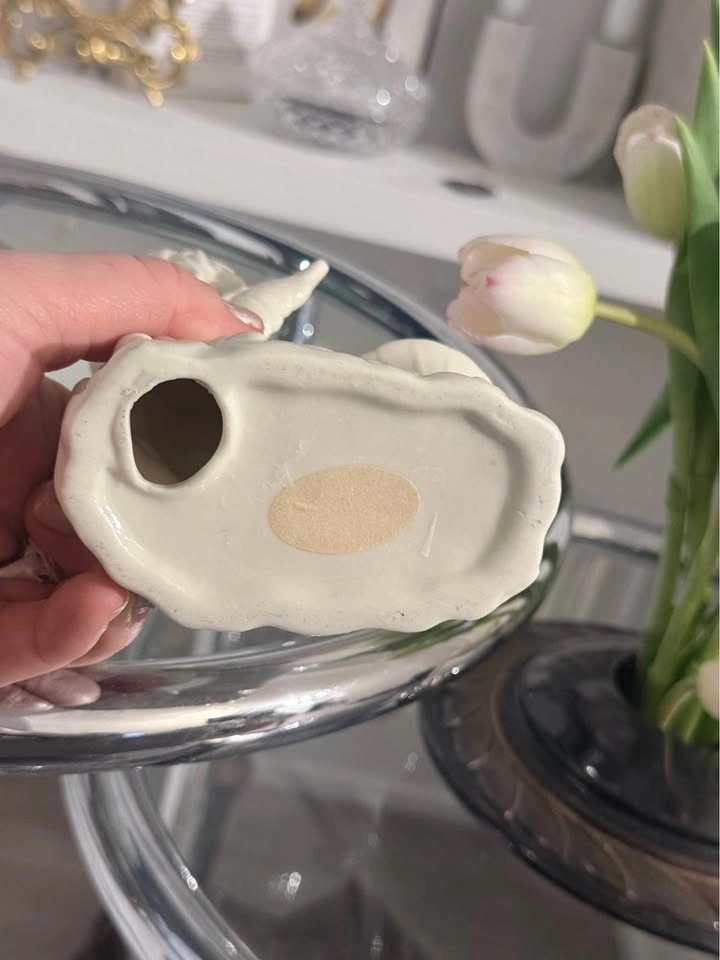 Vintage Ceramic Angel Candleholder - photo 4