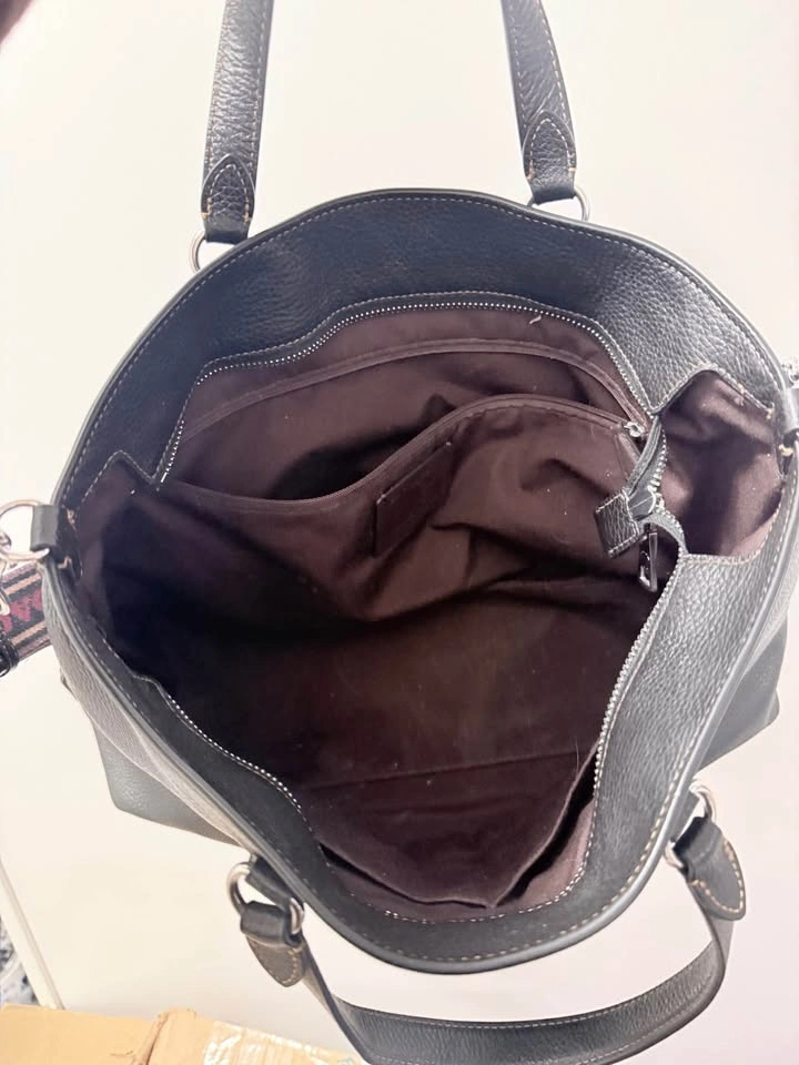 Coach Leather Tote - Black Totes, Handbags - photo 3