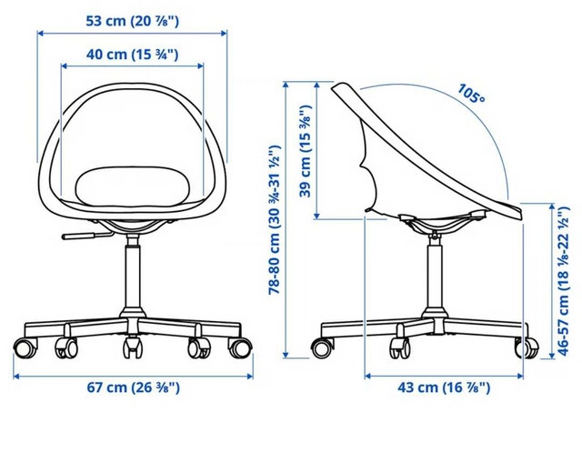 Desk chair for home Ikea - Available until Jul09 - photo 5