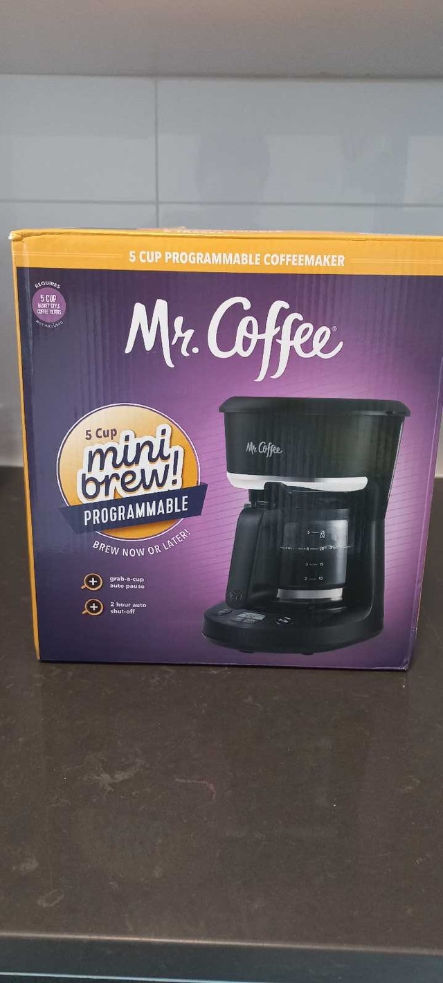 Coffee maker - 5 cup programmable