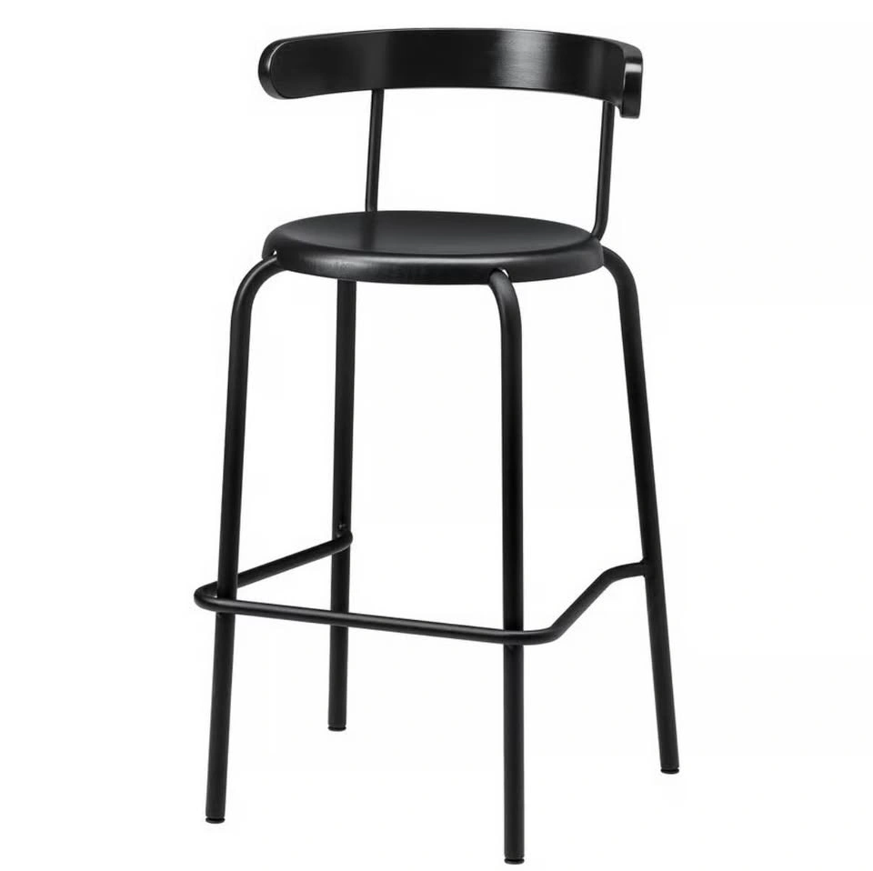 Black Bar Table + 2 Black Bar Stools - photo 4
