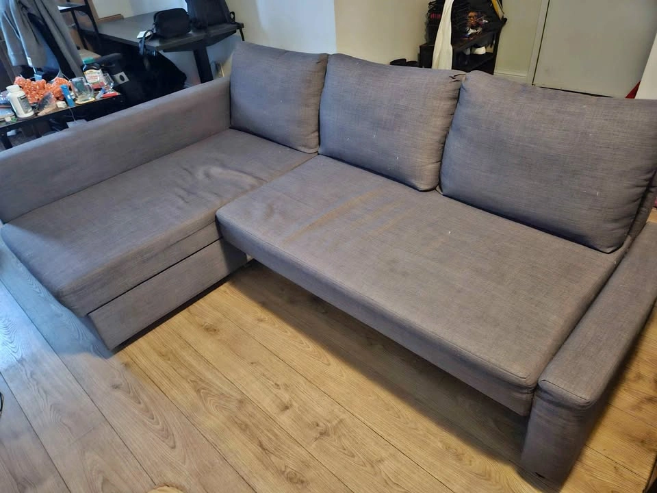 IKEA L shaped couch with storage *MUST GO*