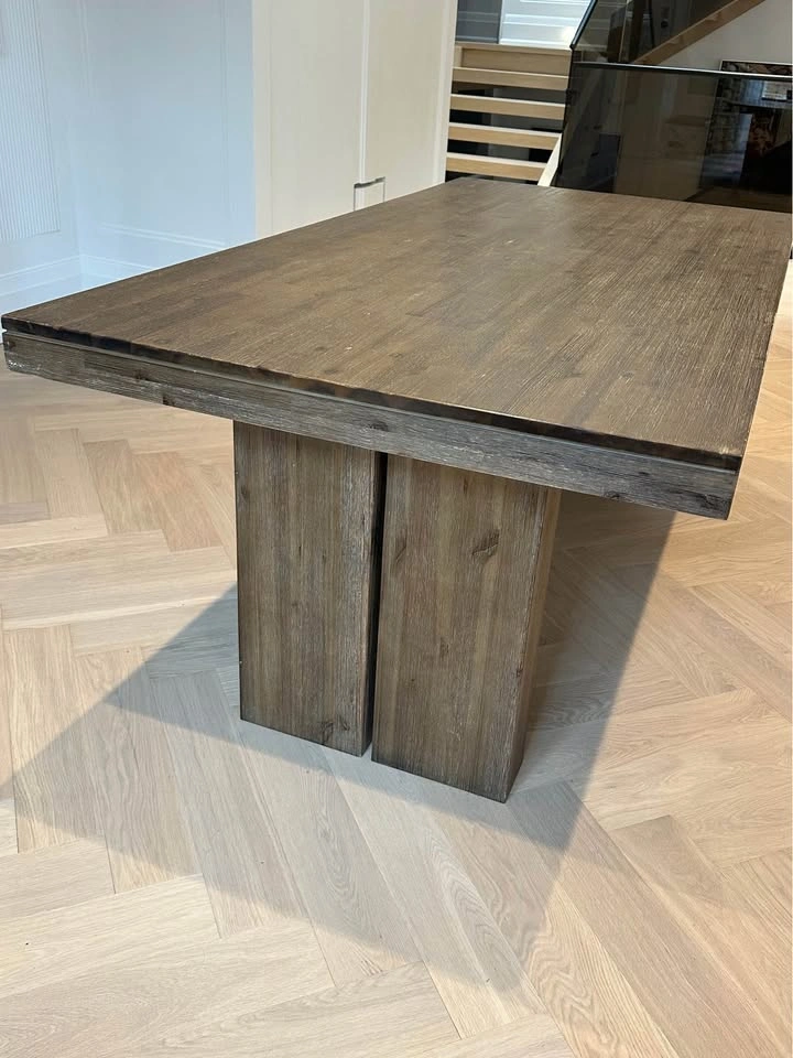 Structube Cologne Dining Table – Solid Acacia Wood - photo 3