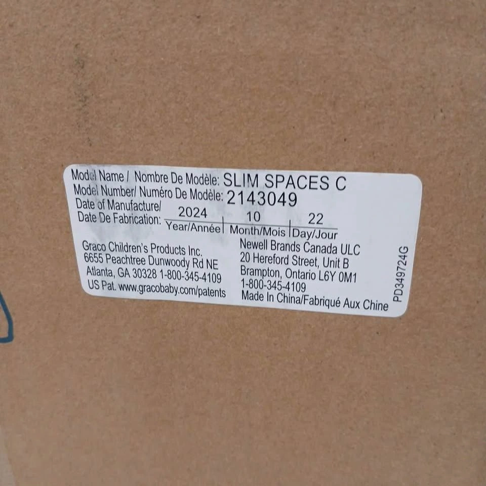 BRAND NEW GRACO SLIM SPACES COMPACT SWING - HUMPHRY FASHION - photo 3