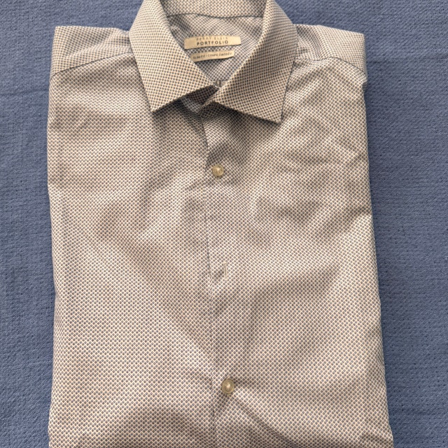 Perry Ellis Portfolio Slim Fit Dress Shirt - L - photo 2
