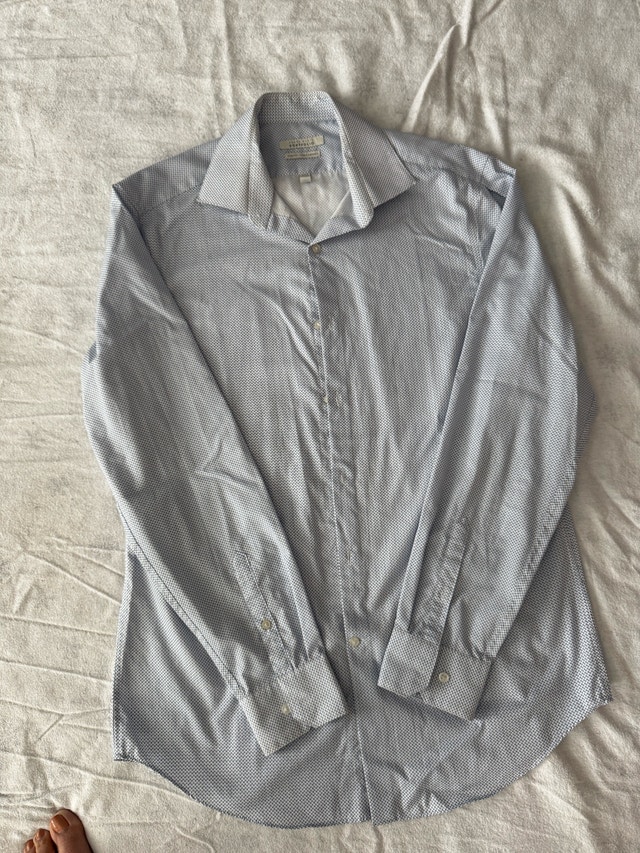 Perry Ellis Portfolio Slim Fit Dress Shirt - L - photo 5