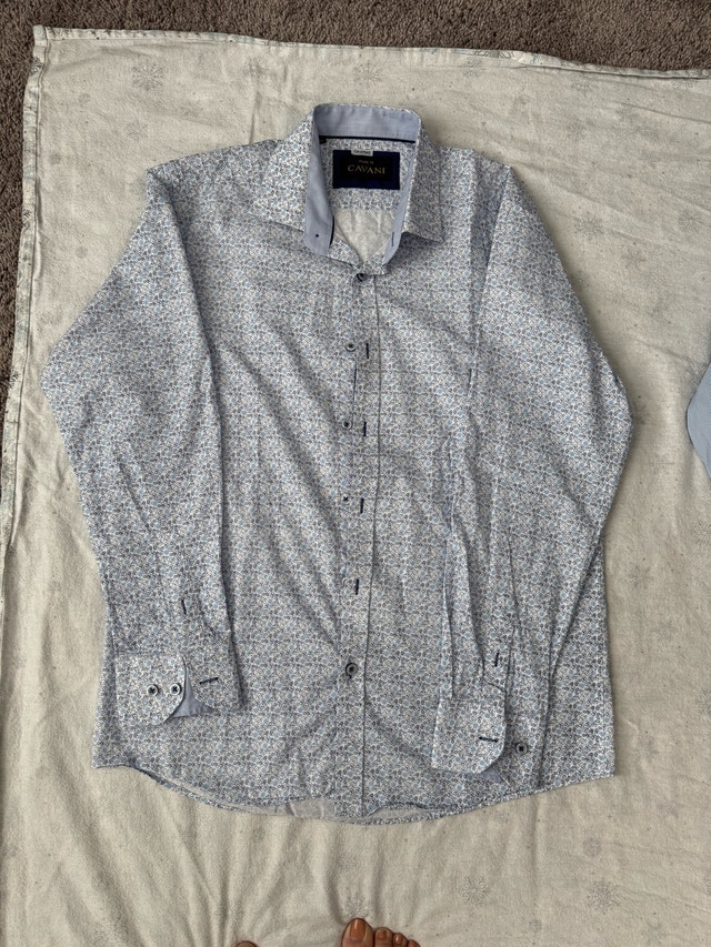 HOUSE OFCAVANI Men's Shirt/ size L / light blue - photo 3