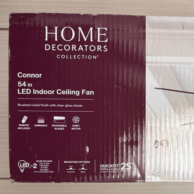 Home Decorators Collection Connor Ceiling Fan - photo 2