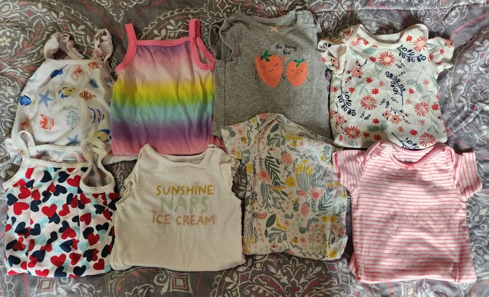 12 Month Old Girls Summer Clothing Lot - photo 2
