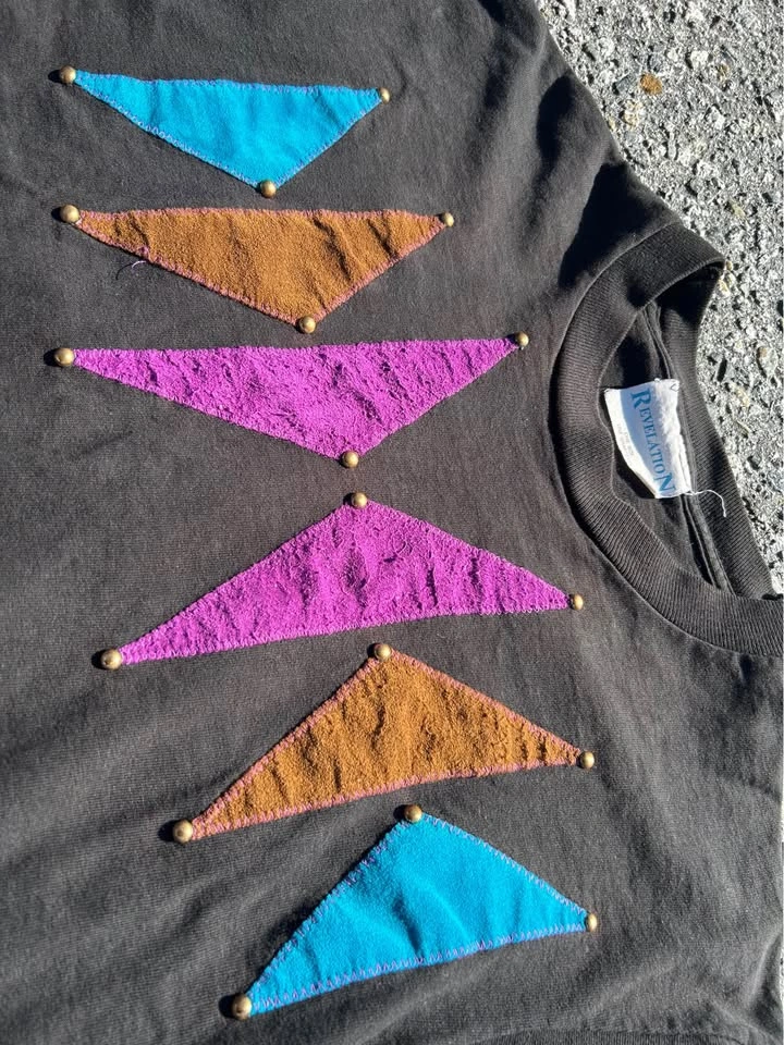 Vintage long sleeve with apliqués - photo 2