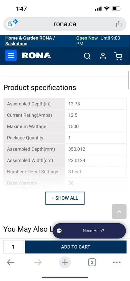 DE’LONGHI BLACK SPACEHEATER - photo 3