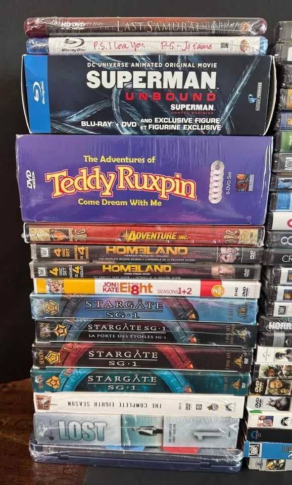 Lot Of 93 New DVD/Blu-Ray Movies & TV Series image indicator(2)