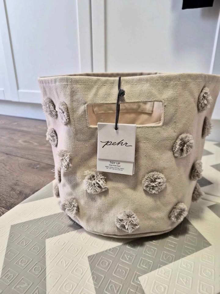 Storage Pom Pom bin by Pehr