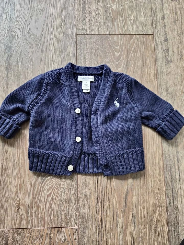 Polo baby cardigan