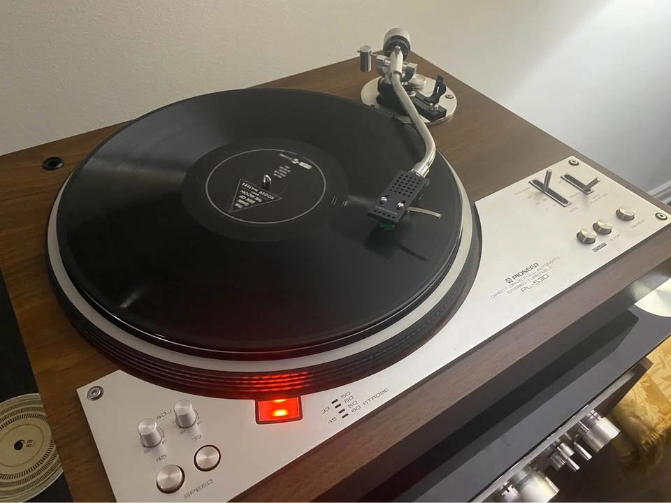 Pioneer PL 530 Turntable - Excellent Condition, Serviced - photo 2