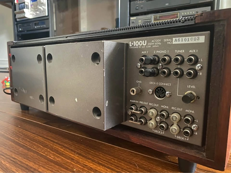 Luxman L100 Integrated Amplifier *Recapped 🌱 - photo 4