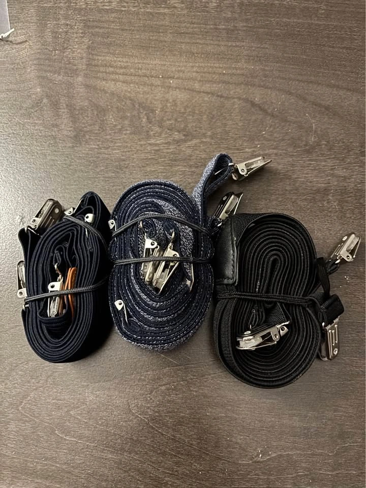 Suspenders — Set of 3