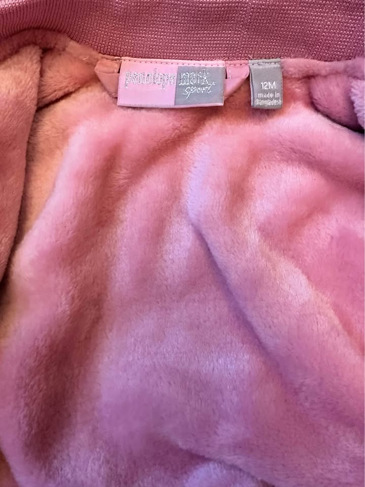 Baby Girls 12 Month Pink Jacket - photo 3