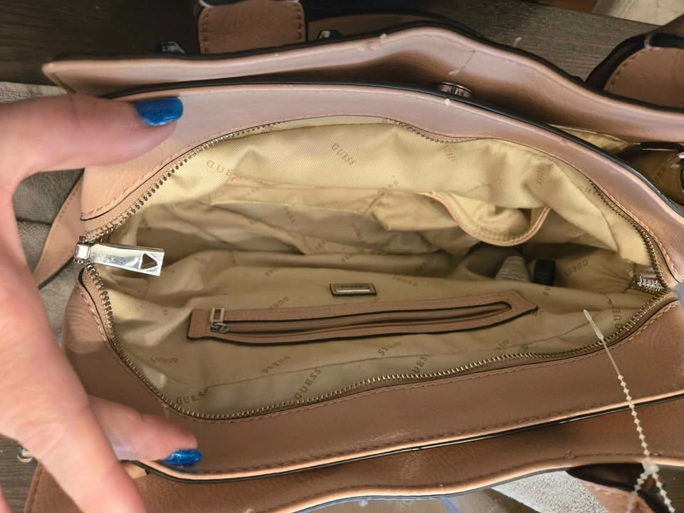 Guess Blush Pink Satchel Handbag - photo 2